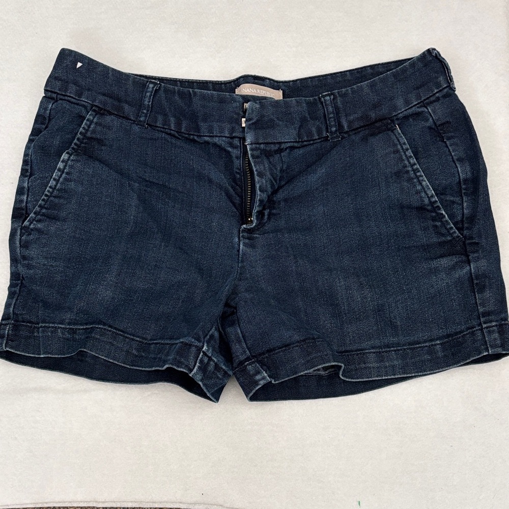 Banana Republic Dark Denim Shorts